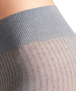 Falke Strømpebukser/ Leggings<3390 LIGHT GREYMEL. - Family Rib TI Tights