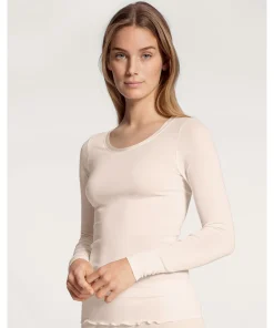 Calida Undertøj<090 LIGHT IVORY - True Confidence Top Long-Sleeve
