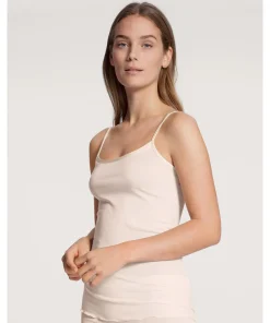 Calida Undertøj<090 LIGHT IVORY - True Confidence Spaghetti Top