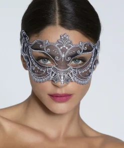 Lise Charmel Tilbehør|Sexet Lingeri<15083 MA/MARINE ARGENT - Deesse En Glam Mask