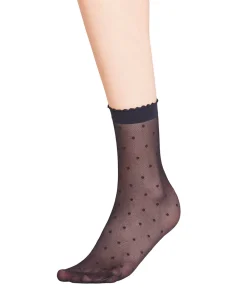 Falke Ankelstrømper/ Sokker<6179 MARINE - Dot SO Socks