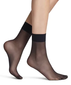 Falke Ankelstrømper/ Sokker<6179 MARINE - Pure Matt 20 SO Socks