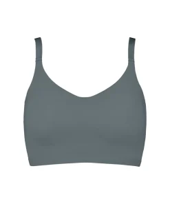 Missya Bh'er<381 MEDIUM BLUE - Seamless Bra Top