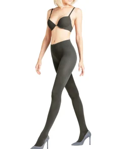 Falke Strømpebukser/ Leggings<7826 MILITARY - Softmerino TI Tights