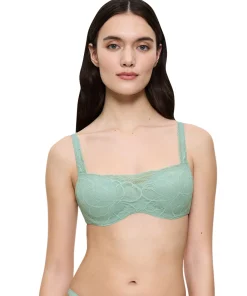 Triumph Bh'er<7329 MISTY TURQUOISE - Body Make-Up Illusion Lace Balconette