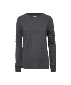 JBS of Denmark Hjemmedragt/ Heldragt|Top/ Loungeshirt/ Pyjamas<8 MØRK GRÅ MELANGE - Bamboo Sweat