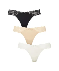 Missya Trusser<022 MULTI COLOUR - Seamless String 3-pack