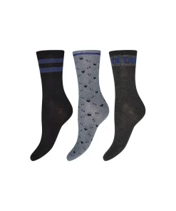 Hype The Detail Ankelstrømper/ Sokker<9001 MULTIFARVET - 3-Pack Socks