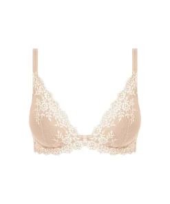 Wacoal Bh'er<271 NATURALLY NUDE / IVORY - Embrace Lace Full cup bra