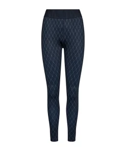 Hype The Detail Strømpebukser/ Leggings<42 NAVY - Printed Legging