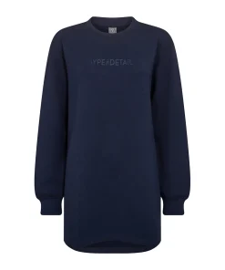 Hype The Detail Top/ Loungeshirt/ Pyjamas<49 NAVY - Sweatshirt