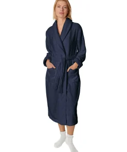 Brandtex Kåber<3865 NAVY BLUE - Bathrobe