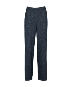 Missya Shorts/ Loungepants<103 NAVY MELANGE - Cozy Wide Pant