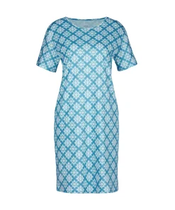 Calida Natskjorter/ Big Shirts<375 NIAGRA BLUE - Daylight Dreams Sleepshirt