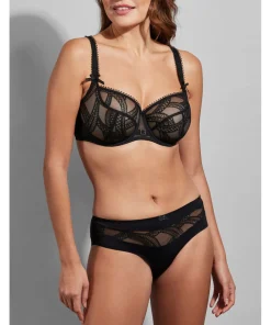 Empreinte Bh'er<0003 NOIR - Gustave Underwired Low Neck Bra