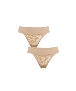 Missya Trusser<008 NUDE - Freya String 2-pack