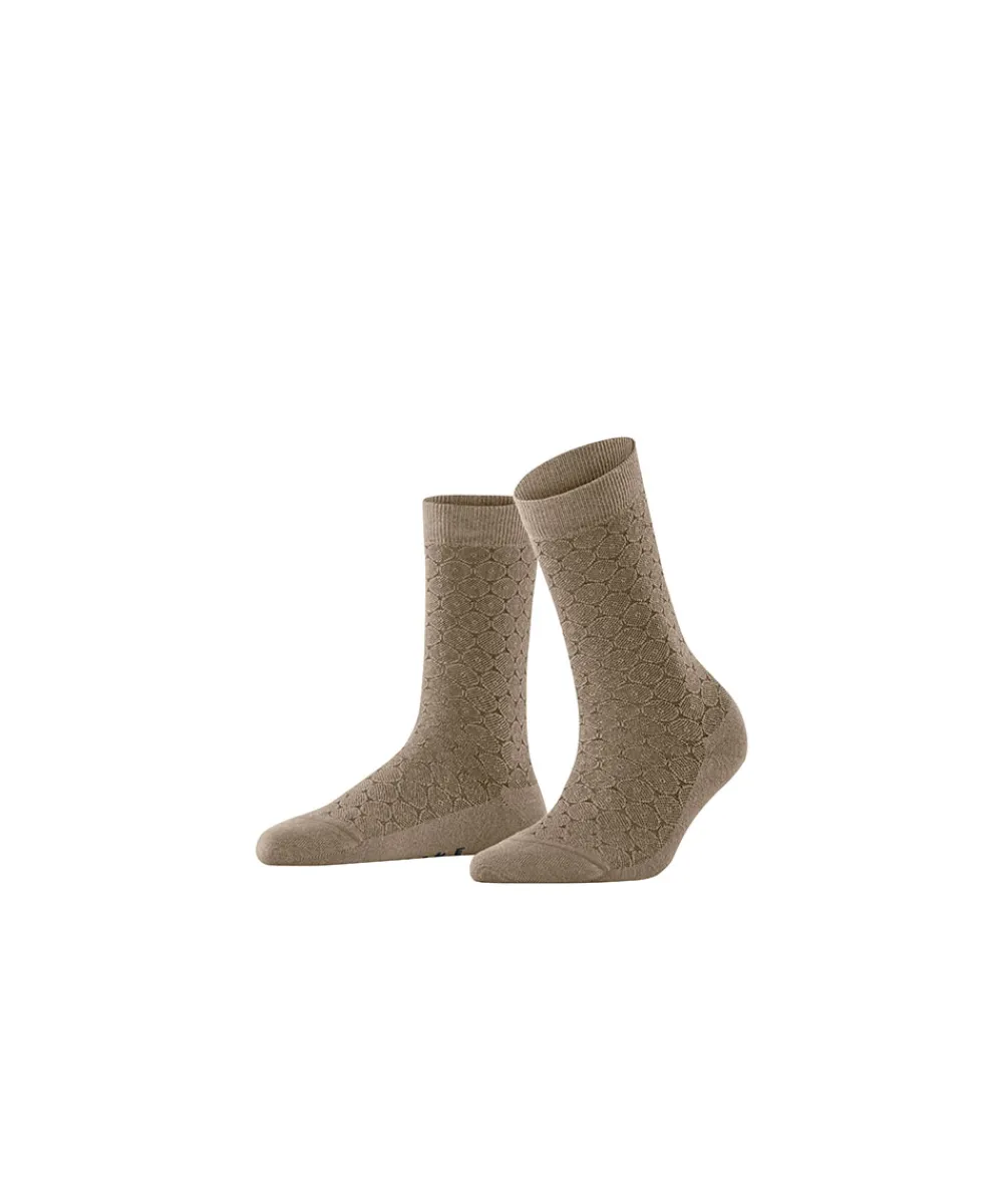 Falke Ankelstrømper/ Sokker<4092 NUDE - Tactile Dot SO Socks