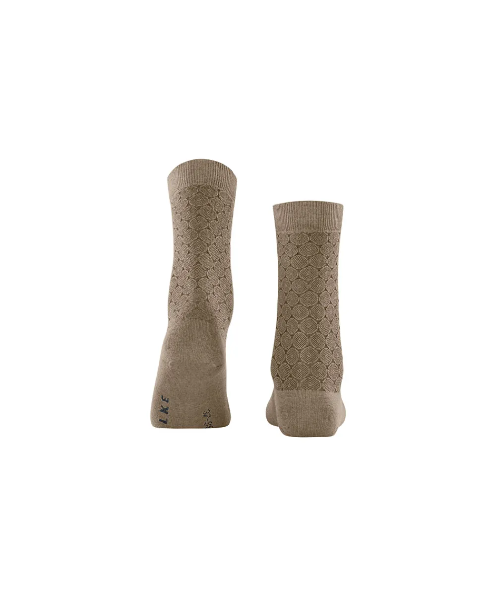 Falke Ankelstrømper/ Sokker<4092 NUDE - Tactile Dot SO Socks