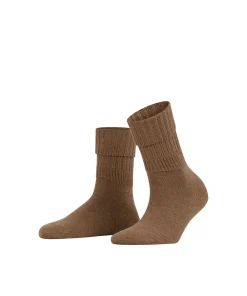 Falke Ankelstrømper/ Sokker<5410 NUTMEG MEL - Striggings Rib SO Socks