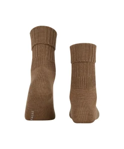 Falke Ankelstrømper/ Sokker<5410 NUTMEG MEL - Striggings Rib SO Socks