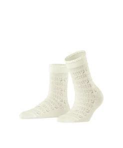 Falke Ankelstrømper/ Sokker<2010 OFF-WHITE - Granny Square SO Socks
