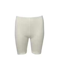 Lady Avenue Undertøj<00 OFF-WHITE - LA - Silk Jersey Short Tights