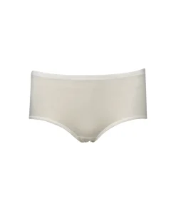 Lady Avenue Undertøj<00 OFF-WHITE - Silk Jersey Midi Brief