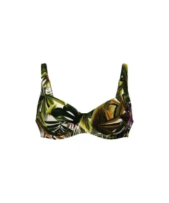 Anita Bikinier<824 OLIVE - Green Tropics Bikini Top