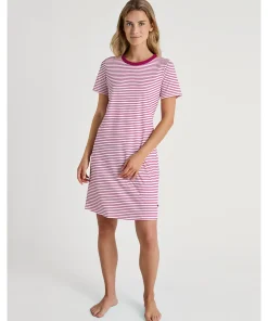 Calida Natkjoler/ Underkjoler/ Chemiser<256 ORCHID FLOWER - Marine Dreams Sleepshirt