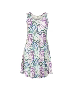 Lady Avenue Natkjoler/ Underkjoler/ Chemiser<683 ORCHID LEAVES - LA - Bamboo Homewear Bamboo Sleeveless Nightdress