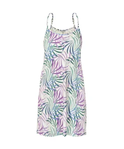 Lady Avenue Natkjoler/ Underkjoler/ Chemiser<683 ORCHID LEAVES - LA - Bamboo Homewear Bamboo Spaghetti Nightslip