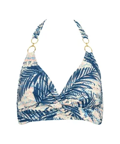 Missya Bikinier<142 PALM PRINT - Nura Top Bikinioverdele
