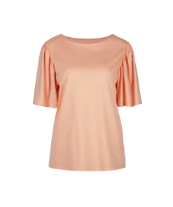 Calida Top/ Loungeshirt/ Pyjamas<082 PEACH PARFAIT - Favourites Balance Shirt short-sleeve