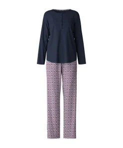 Calida Pyjamas/ Loungewear<488 PEACOAT BLUE - Lovely Nights Pyjamas
