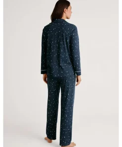 Calida Pyjamas/ Loungewear<488 PEACOAT BLUE - Sweet Dreams Pyjamas