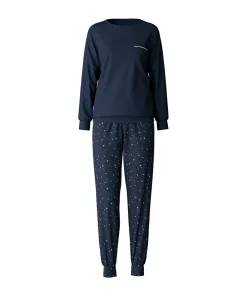 Calida Pyjamas/ Loungewear<488 PEACOAT BLUE - Sweet Dreams Pyjamas With Cuff
