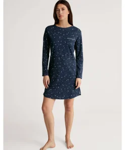 Calida Natkjoler/ Underkjoler/ Chemiser<488 PEACOAT BLUE - Sweet Dreams Sleepshirt