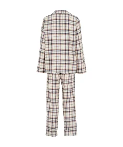 Missya Top/ Loungeshirt/ Pyjamas<330 PEACOAT NAVY - Check Flannel Pyjamas