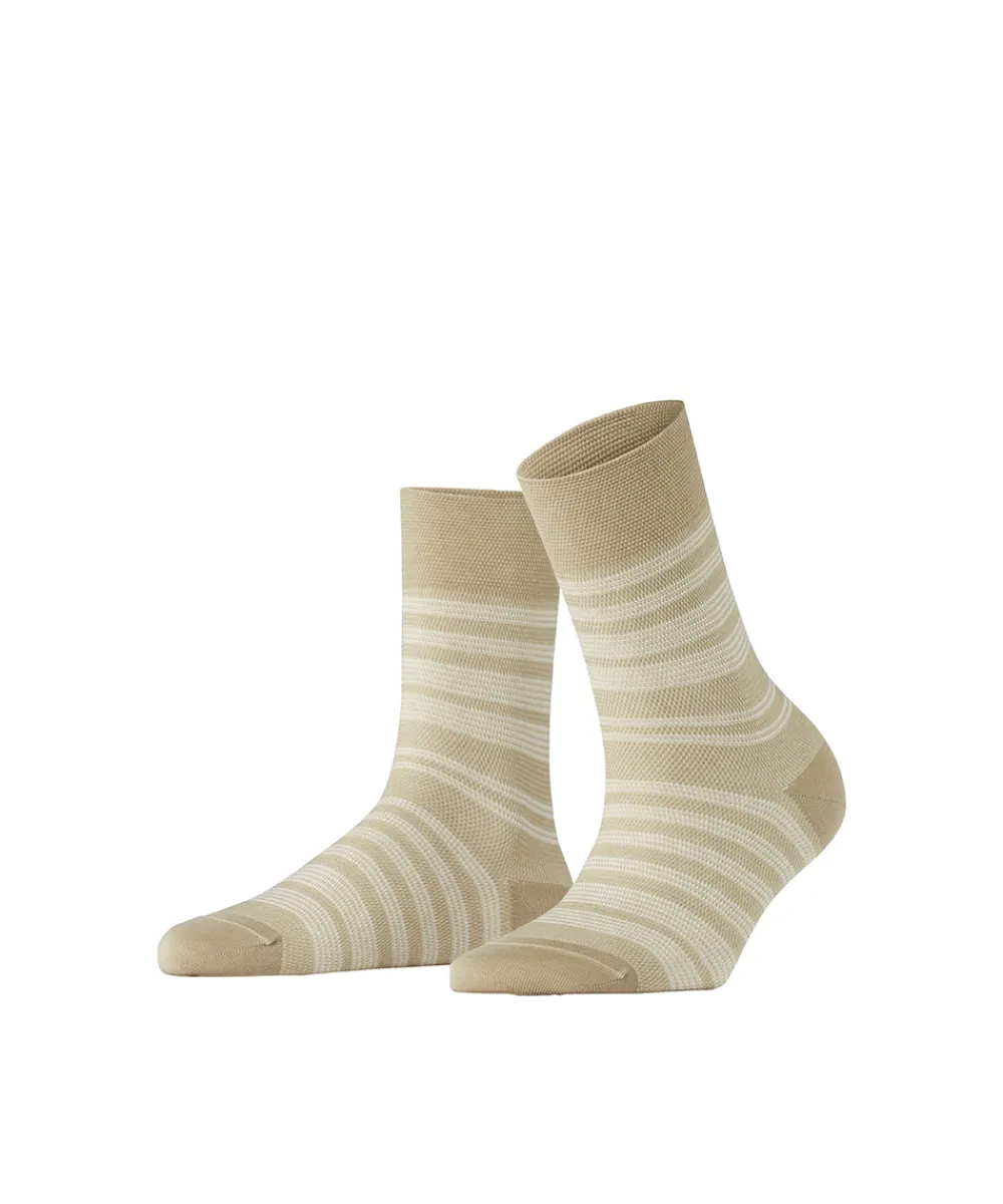 Falke Ankelstrømper/ Sokker<4020 PEARL - Sensitive Sunset Stripe Sock