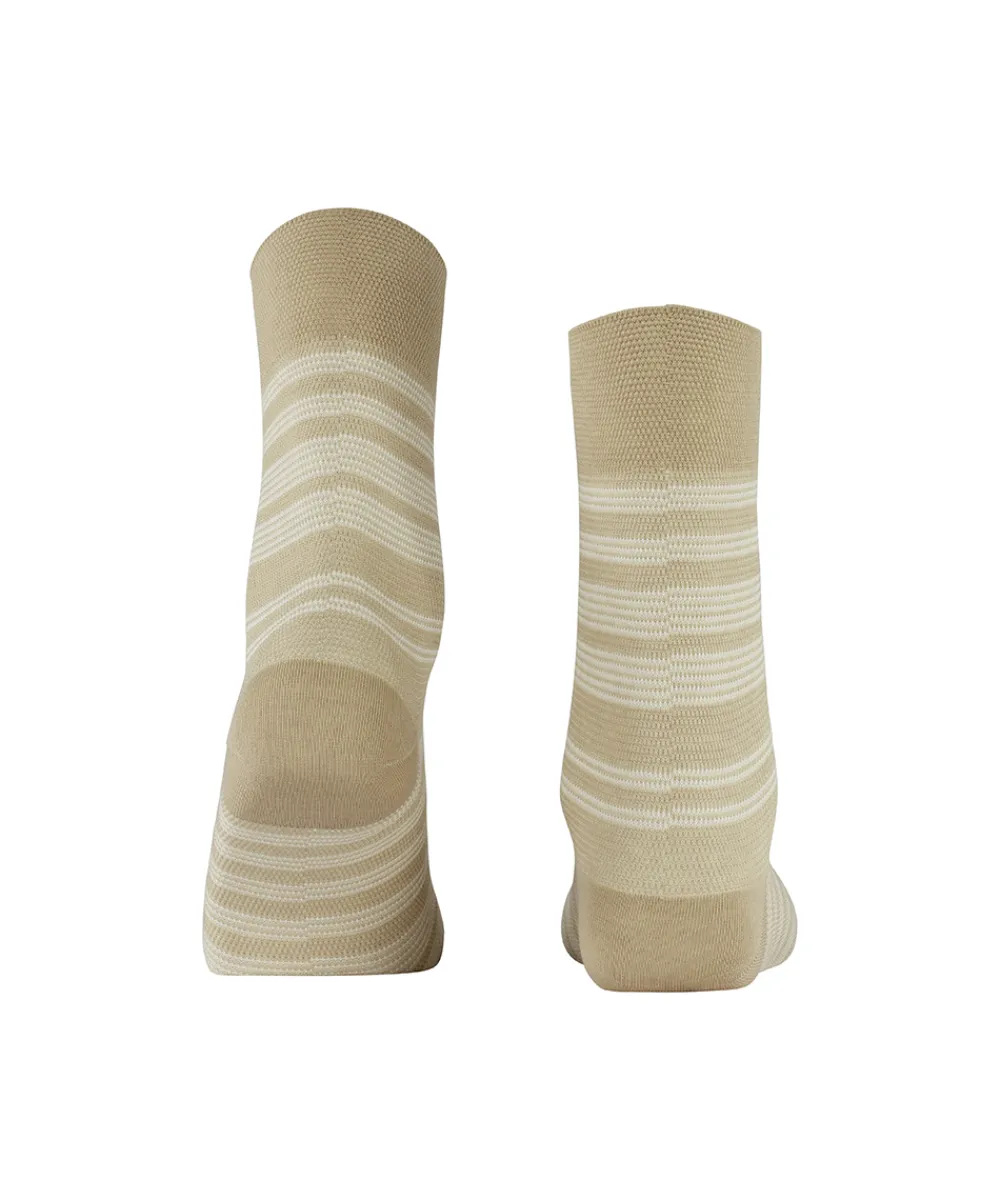 Falke Ankelstrømper/ Sokker<4020 PEARL - Sensitive Sunset Stripe Sock