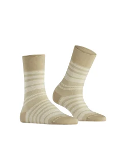 Falke Ankelstrømper/ Sokker<4020 PEARL - Sensitive Sunset Stripe Sock