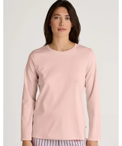 Calida Top/ Loungeshirt/ Pyjamas<072 PEARL BLUSH - Favourites Sleep Shirt Long-Sleeve