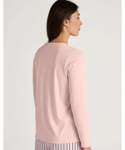 Calida Top/ Loungeshirt/ Pyjamas<072 PEARL BLUSH - Favourites Sleep Shirt Long-Sleeve
