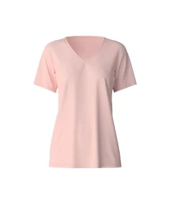 Calida Top/ Loungeshirt/ Pyjamas<072 PEARL BLUSH - Favourites Sun Shirt Short-Sleeve