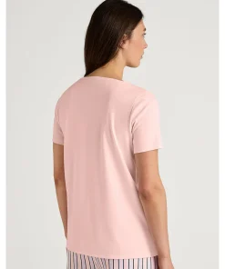 Calida Top/ Loungeshirt/ Pyjamas<072 PEARL BLUSH - Favourites Sun Shirt Short-Sleeve