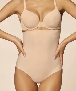 Simone Pérèle Trusser<739 PEAU ROSÉE - Story High Waist Brief