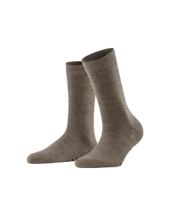 Falke Ankelstrømper/ Sokker<5810 PEBBLE - Softmerino SO Socks