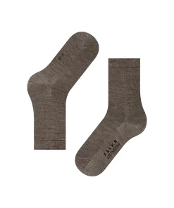 Falke Ankelstrømper/ Sokker<5810 PEBBLE - Softmerino SO Socks