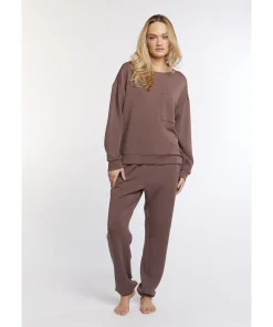 CCDK Copenhagen Top/ Loungeshirt/ Pyjamas<4578 PEPPERCORN - Svea Sweatshirt