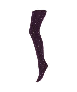 Mp Denmark Strømpebukser/ Leggings<5615 PLUM PERFECT - Dot Tights